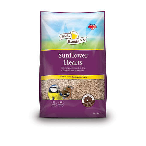 Walter Harrisons Wild Bird Sunflower Hearts 12.75kg