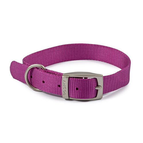 Ancol Viva Nylon Collar Purple 28-36cm Size 3