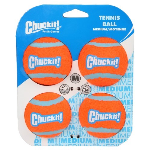 Chuckit! Tennis Balls Dog Toys - 4pk