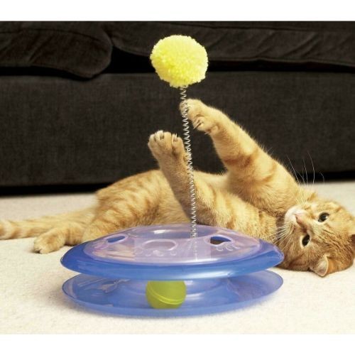 Ancol Acticat Plastic Playground Cat Toy