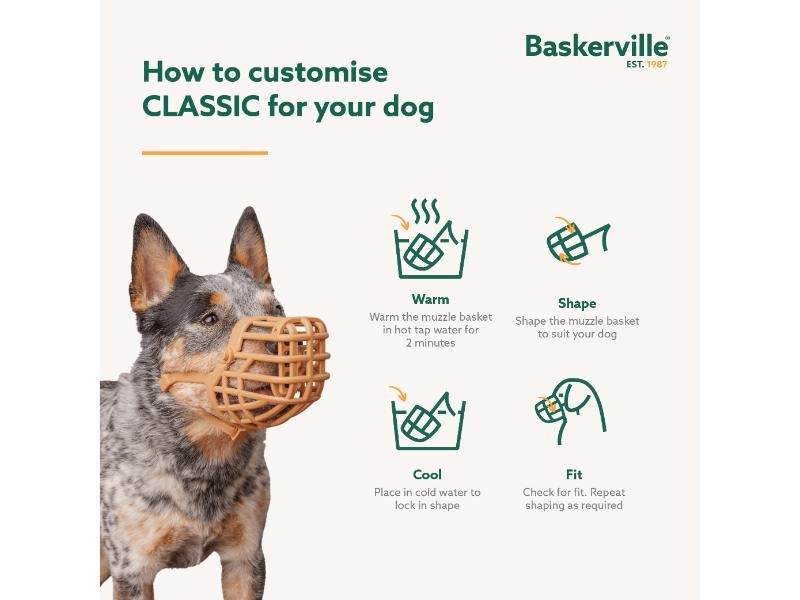 Baskerville Classic Basket Muzzle Size 6
