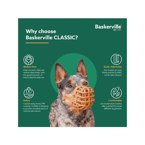 Baskerville Classic Basket Muzzle Size 8