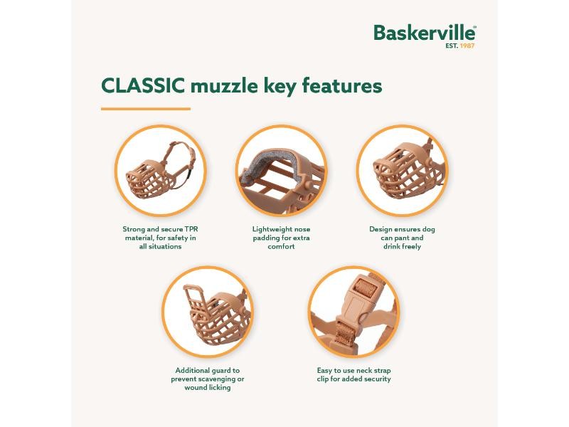 Baskerville Classic Basket Muzzle Size 6