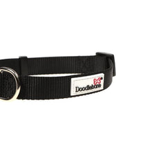 Doodlebone Dog Collar Coal Size 3-6 Polyester Webbing-The Pet Superstore