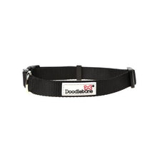 Doodlebone Dog Collar Coal Size 3-6 Polyester Webbing-The Pet Superstore