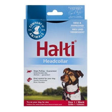 HALTI Headcollar for Dogs Black Size 1 Training Collar-The Pet Superstore