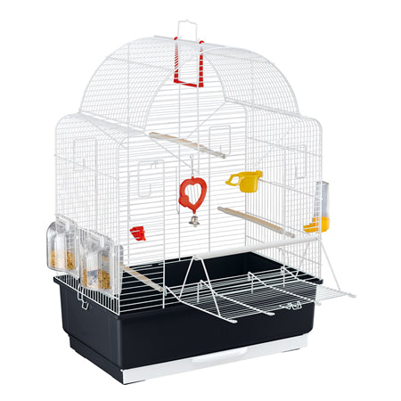 Ibiza Open Bird Cage 49.5 x 30 x 69 cm Front Opening Perch-The Pet Superstore