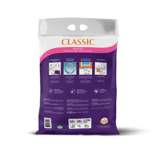 Intersand City Classic Baby Powder Scent Clumping Cat Litter  - 14kg