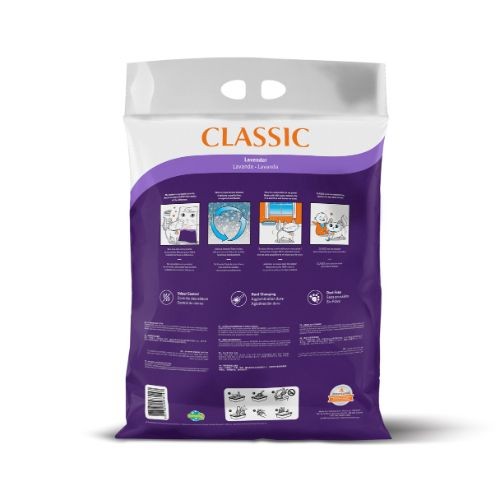 Intersand City Classic Lavender Scented Clumping Cat Litter - 14kg