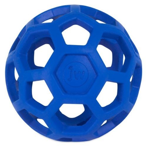 JW Pet Hol-ee Roller Ball Durable Rubber Dog Toy 3.5in-The Pet Superstore
