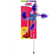 KONG Connects Switch Teaser Pinwheel Cat Toy With Suction Cup-The Pet Superstore