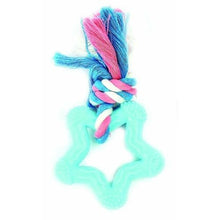 Little Rascals Star Teether Puppy Chew Rope 15x8x2cm-The Pet Superstore