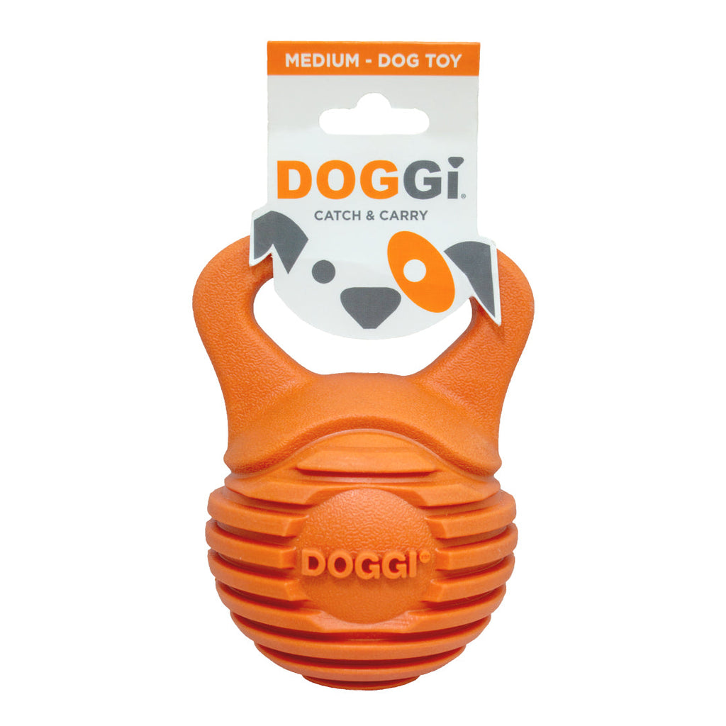 DOGGI Catch & Carry Medium Dumbbell Dog Toy