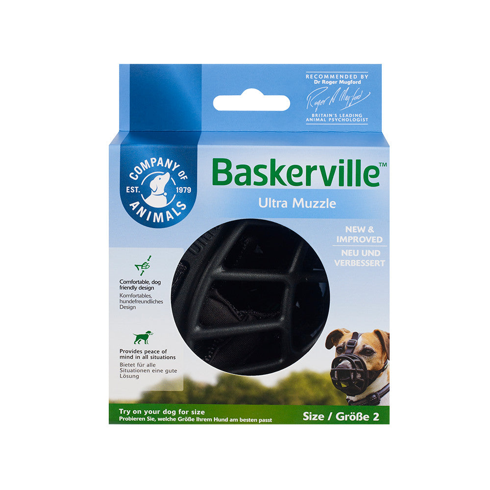 Baskerville Ultra Dog Muzzle Size 2