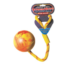 Ropeball Floater Dog Toy 3.25in Durable Rubber Rope Fetch-The Pet Superstore