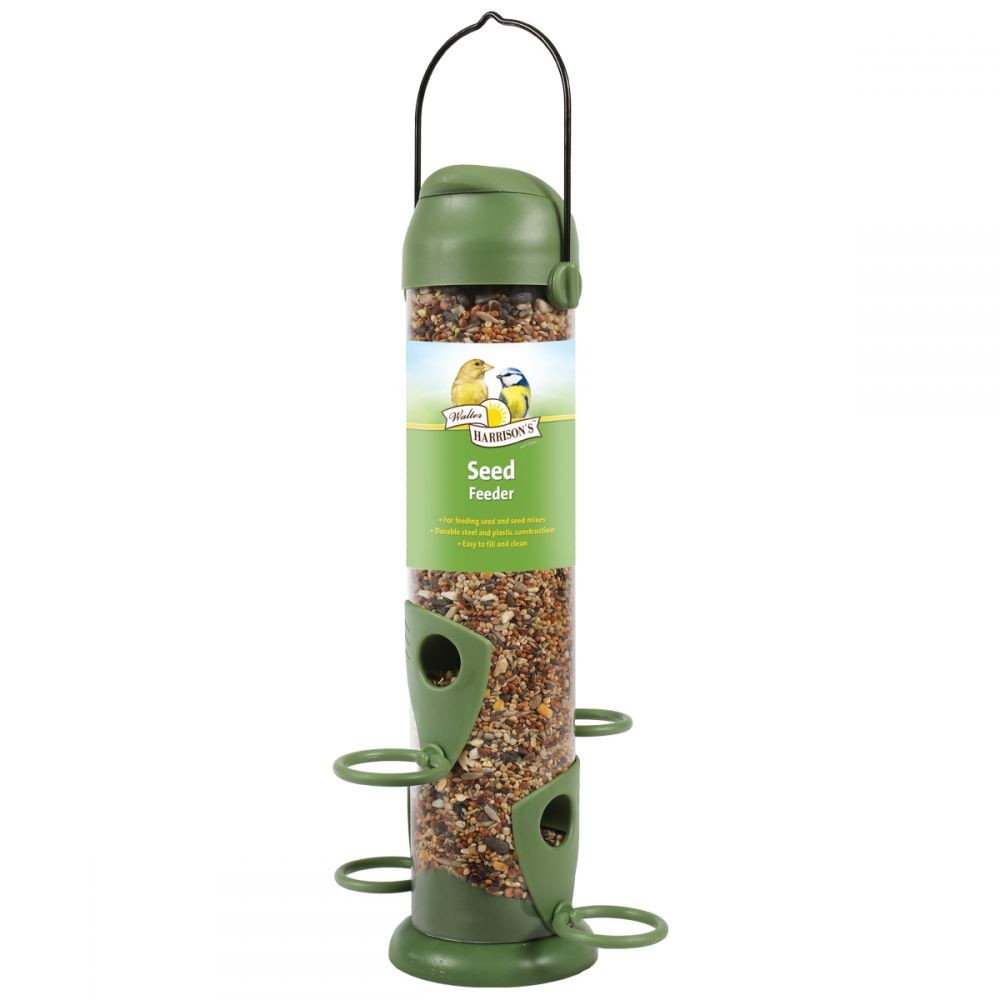 Walter Harrisons Flip Top Seed Feeder - 30cm